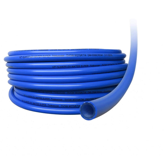 Quarzflex® Trinkwasserschlauch 13 mm (1/2"), 10 m Rolle KTW/DVGW