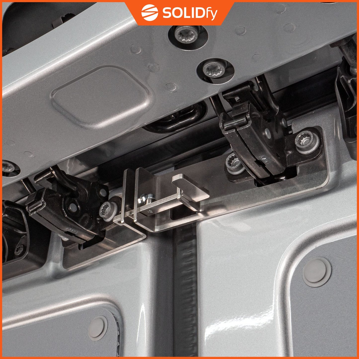 SOLIDfy® - Rear door lock for VW Crafter II 2 and MAN TGE from 2017 | Rear door burglar protection motorhome camping 