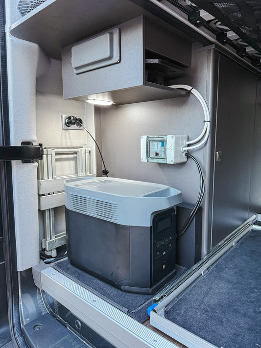 Plug and Play Powerstation Integration VW Grand California - Ecoflow, Jackery, Anker, Bluetti etc.