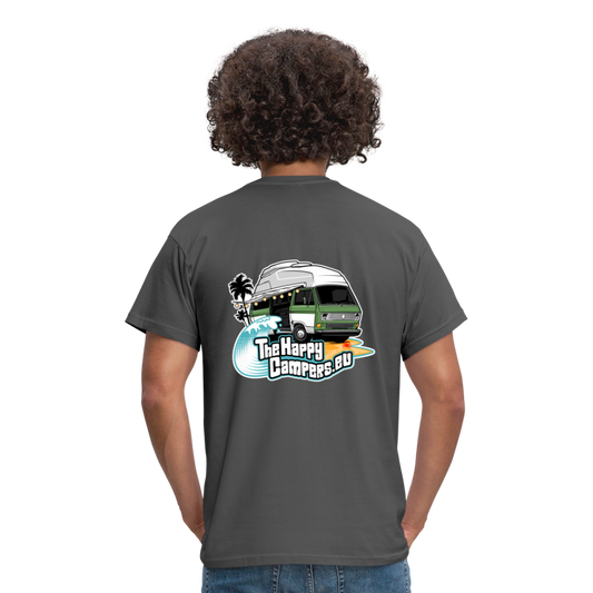 The Happy Campers - Basic T-Shirt - Anthrazit