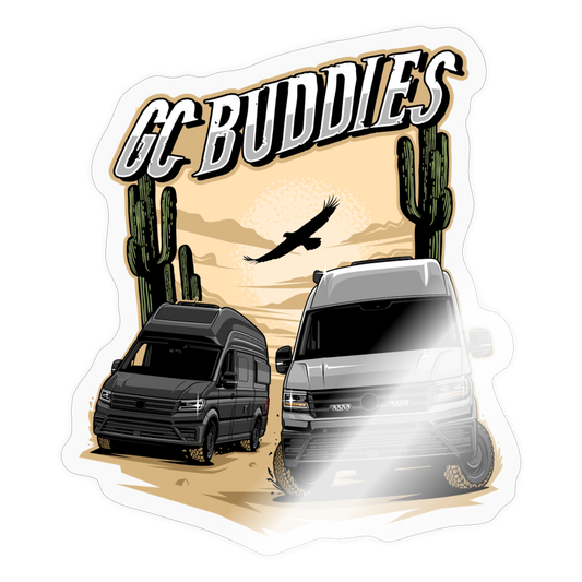 GC Buddies Sticker - Transparent glänzend